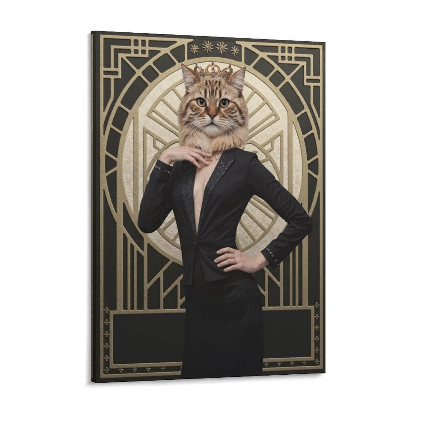 The Showgirl - Custom Pet Portrait With Your Photo
