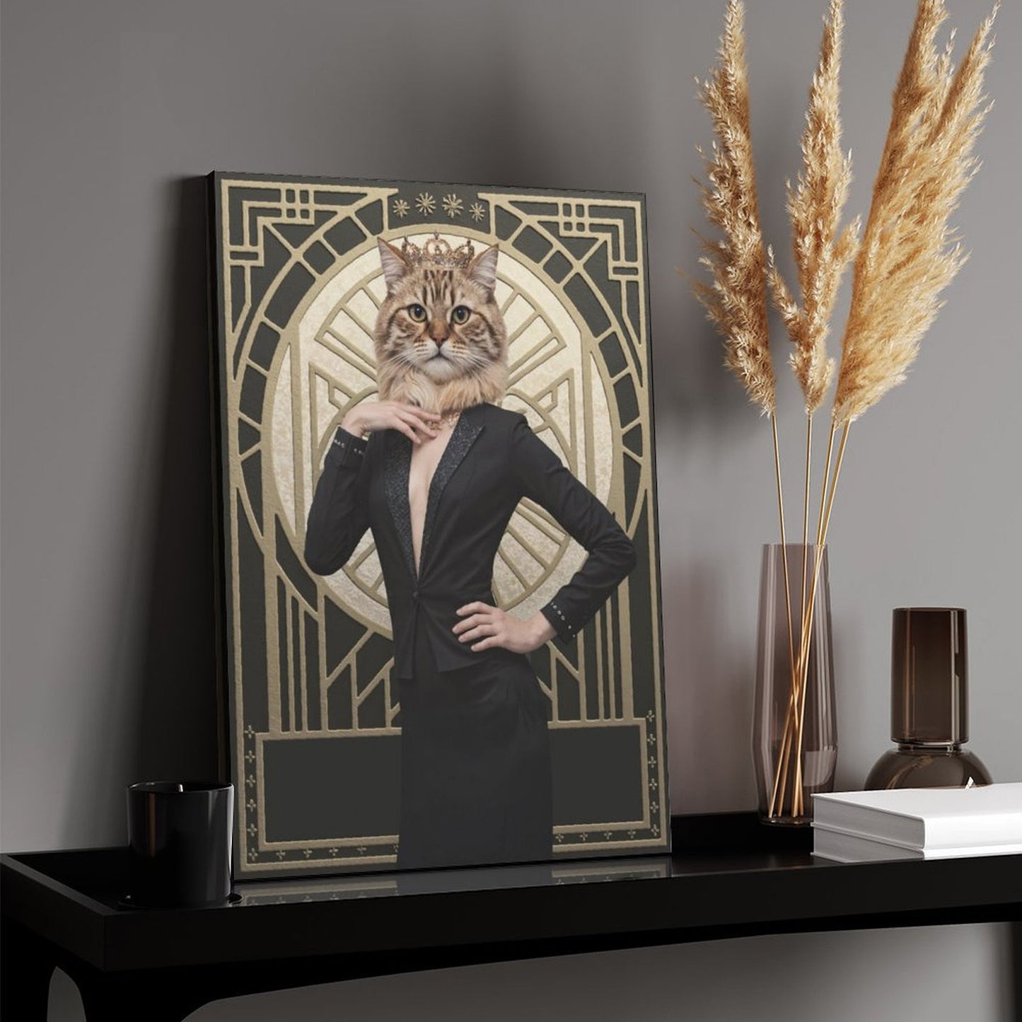 The Showgirl - Custom Pet Portrait With Your Photo