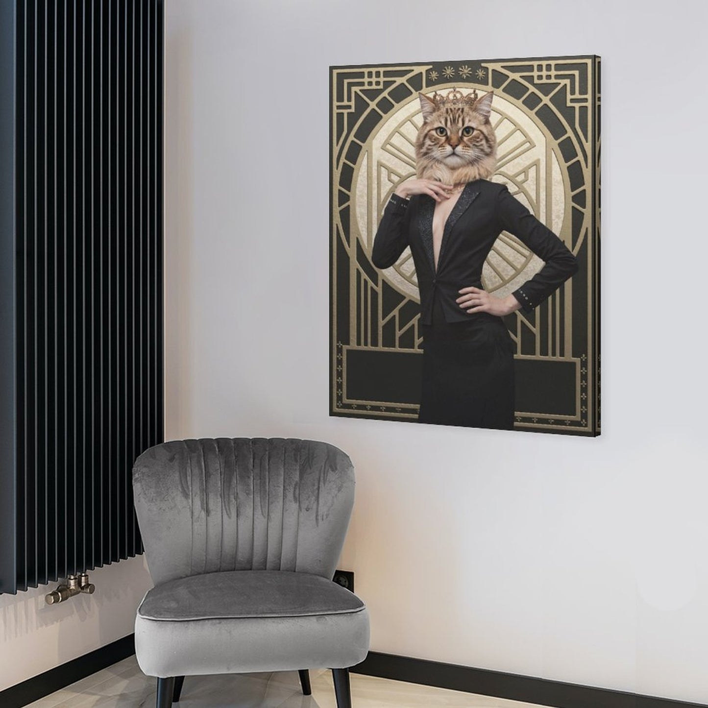 The Showgirl - Custom Pet Portrait With Your Photo