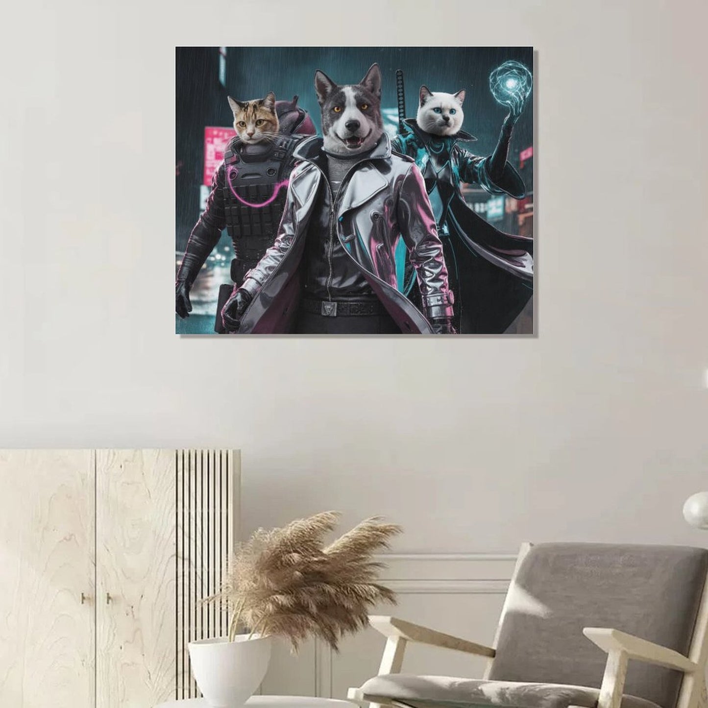 The Three Musketeers - Custom Pet Portrait With Your Photo