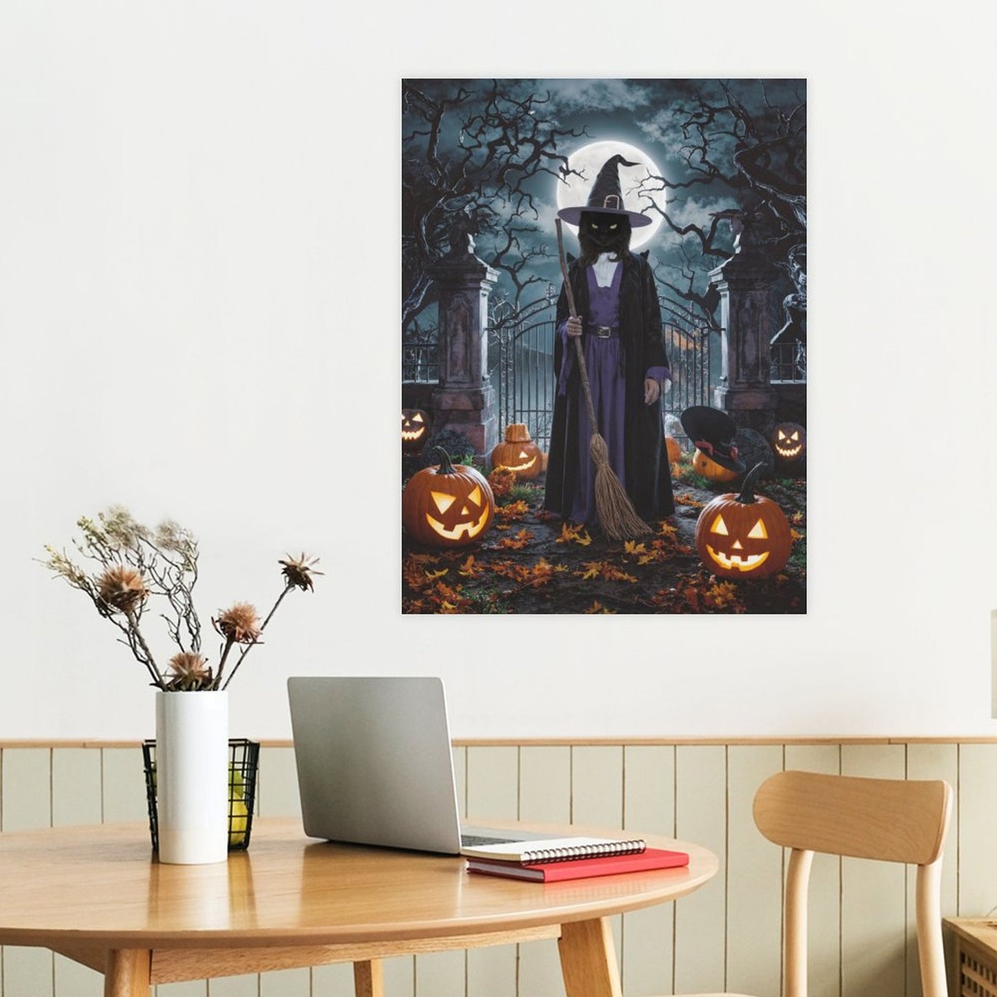 The Witch - Custom Pet Portrait With Your Photo