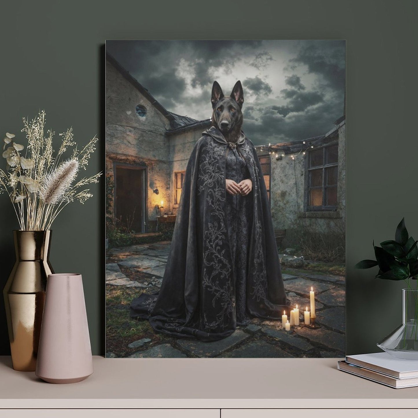 The Wizard - Custom Pet Portrait With Your Photo