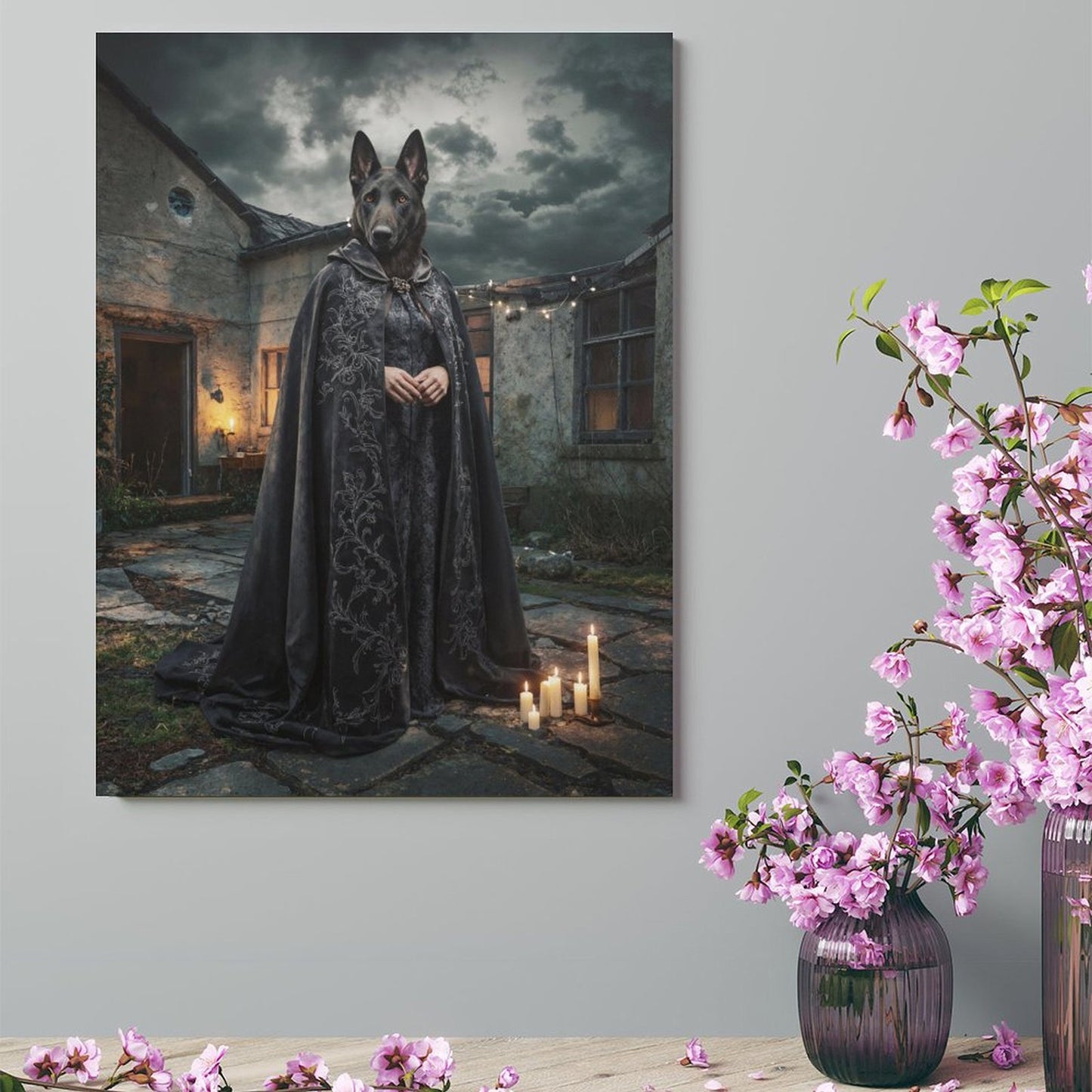 The Wizard - Custom Pet Portrait With Your Photo