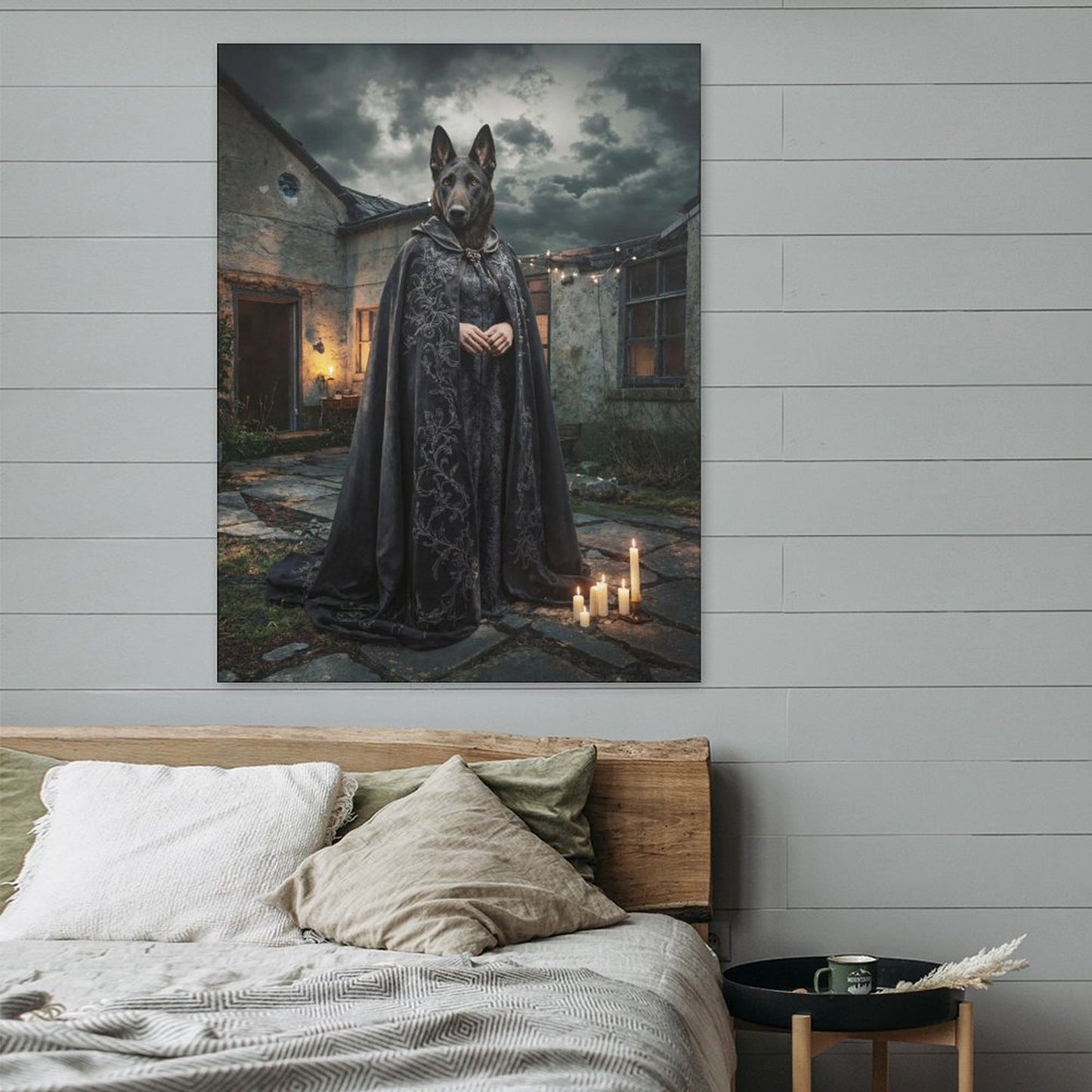 The Wizard - Custom Pet Portrait With Your Photo