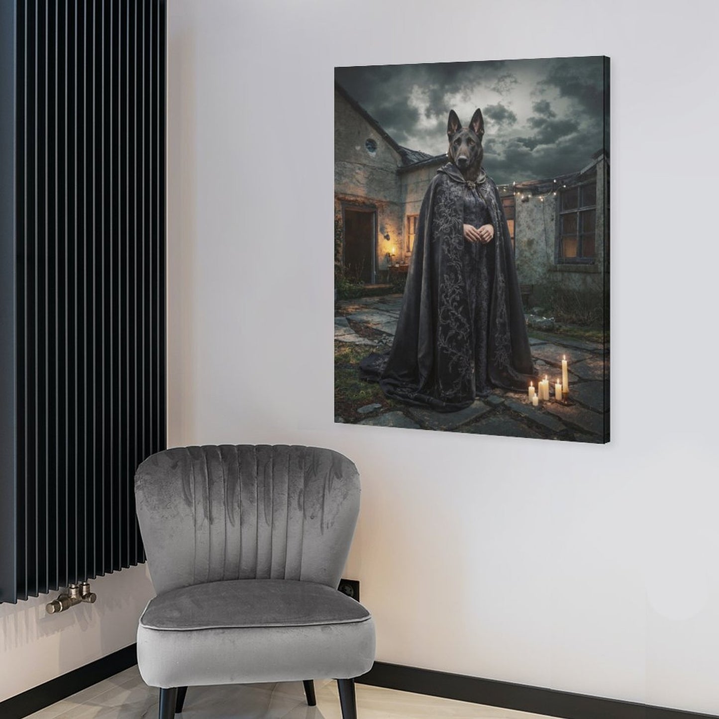 The Wizard - Custom Pet Portrait With Your Photo
