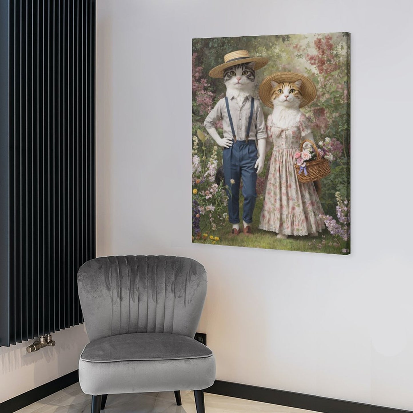 The Young Couple - Custom Pet Portrait With Your Photo