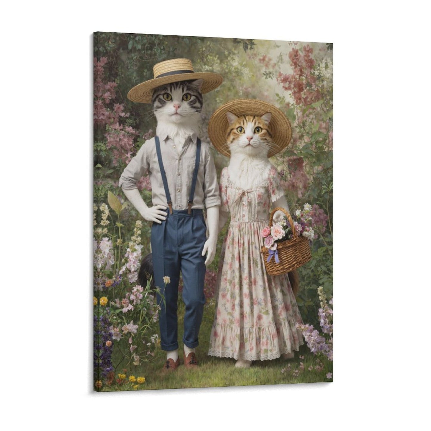 The Young Couple - Custom Pet Portrait With Your Photo
