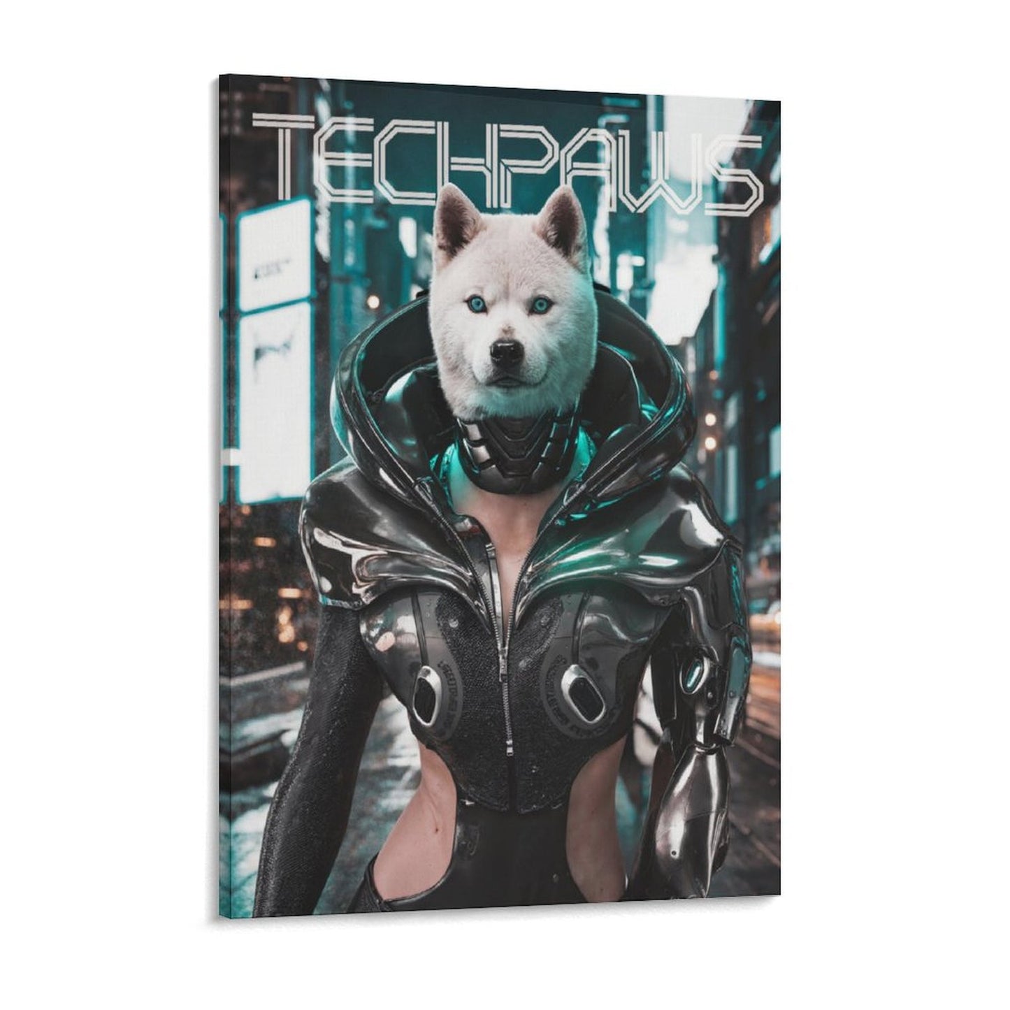 Time Traveler - Custom Pet Portrait With Your Photo