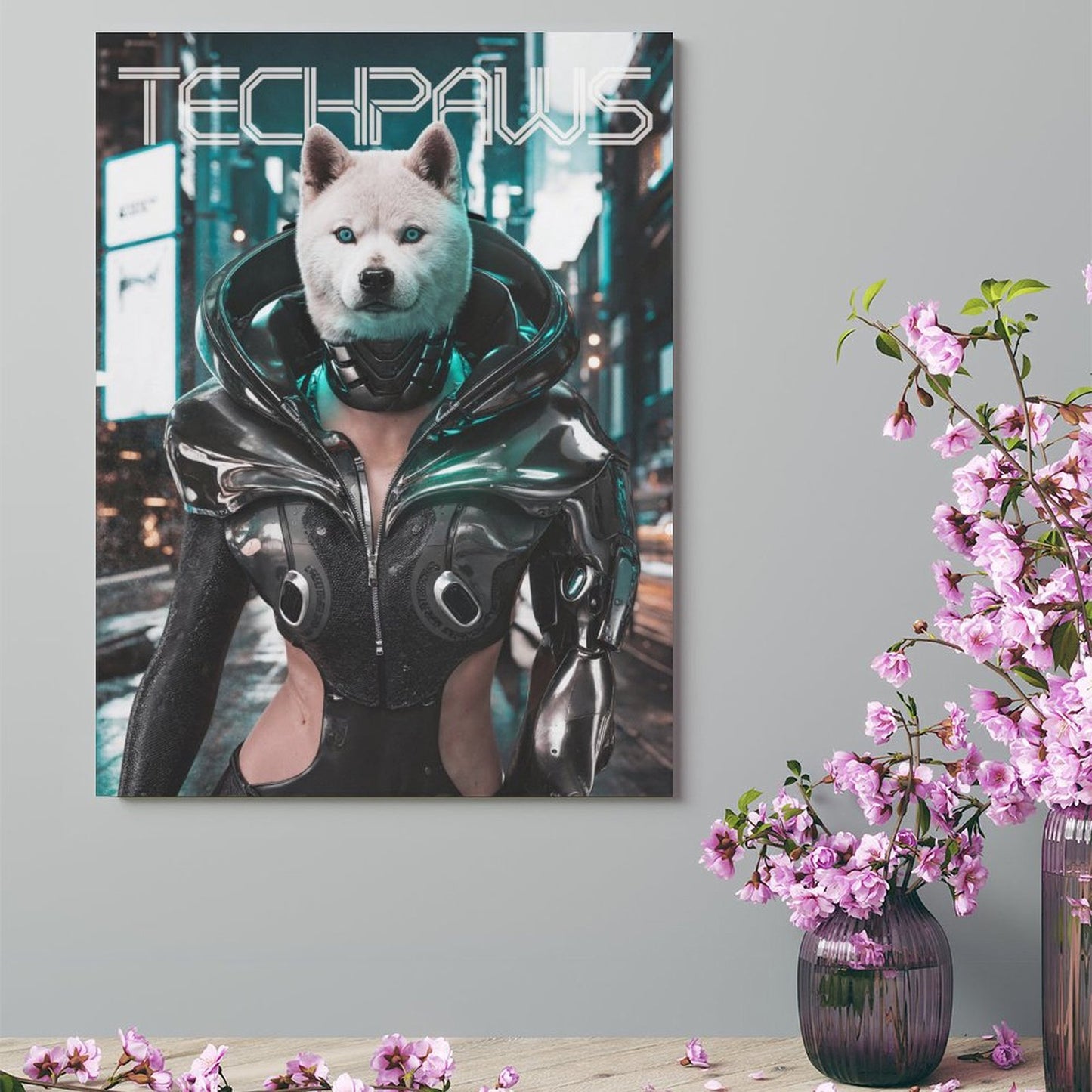 Time Traveler - Custom Pet Portrait With Your Photo