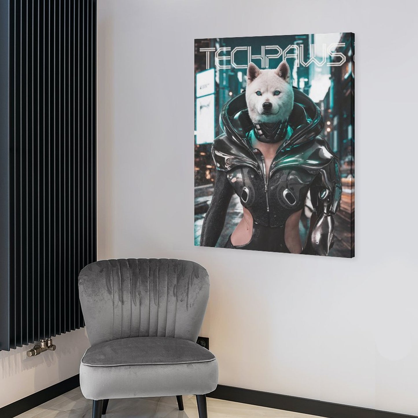 Time Traveler - Custom Pet Portrait With Your Photo