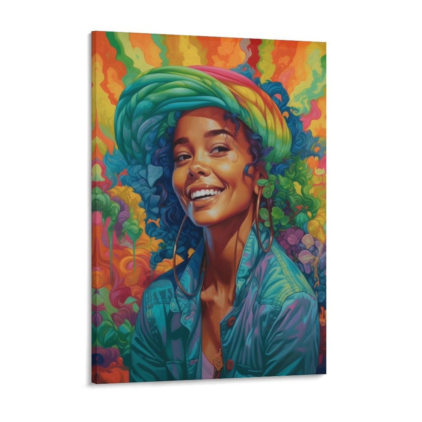 Smiling Girl Canvas Prints