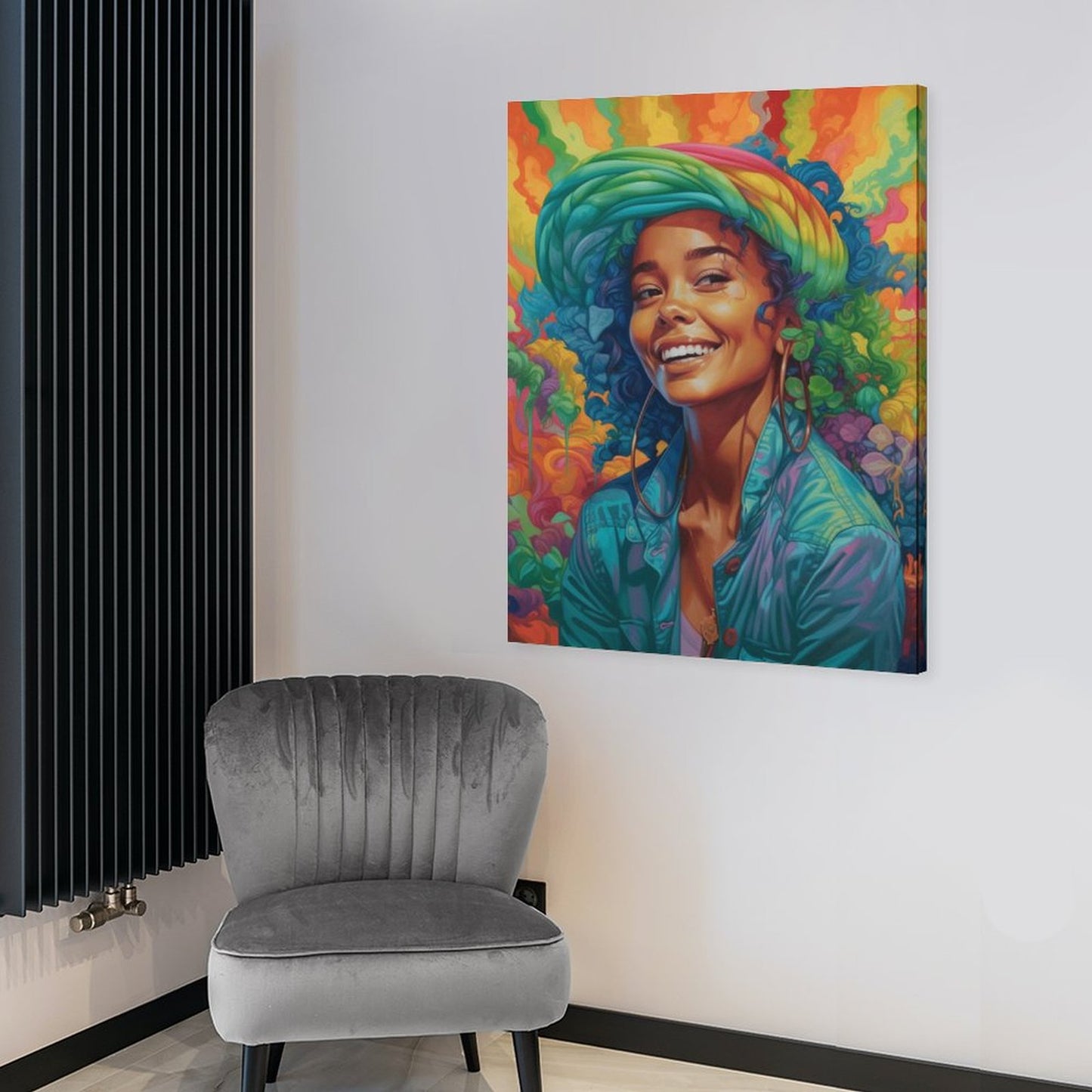 Smiling Girl Canvas Prints