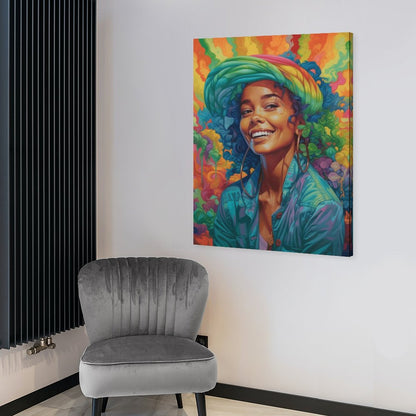 Smiling Girl Canvas Prints