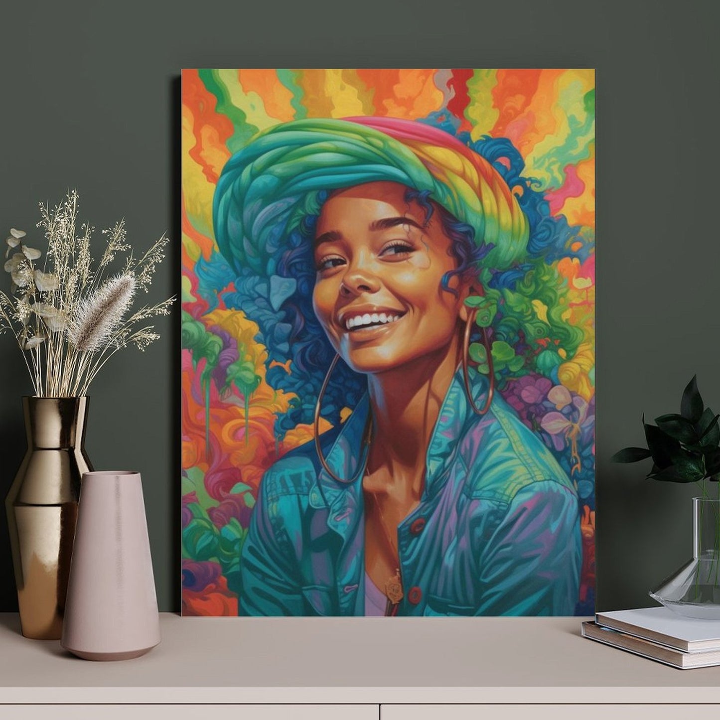 Smiling Girl Canvas Prints