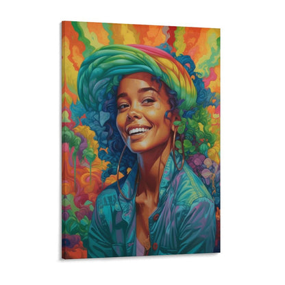 Smiling Girl Canvas Prints