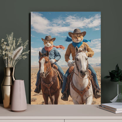 Bounty Hunters - Custom Pet Portrait With Your Photo