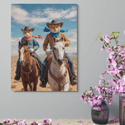 Bounty Hunters - Custom Pet Portrait With Your Photo
