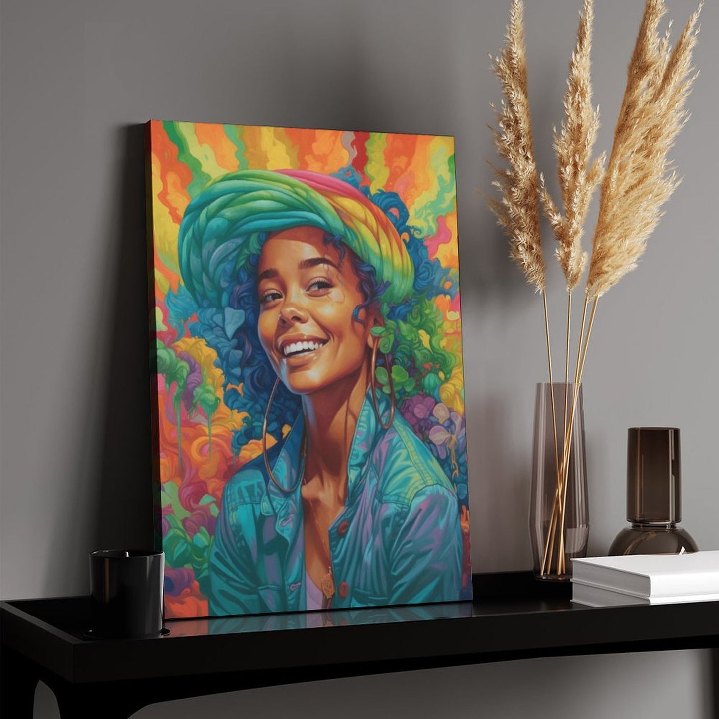 Smiling Girl Canvas Prints
