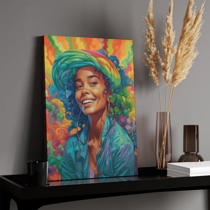 Smiling Girl Canvas Prints