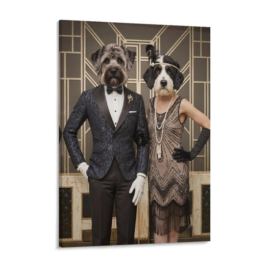 Celebrity Couple - Custom Pet Portrait With Your Photo