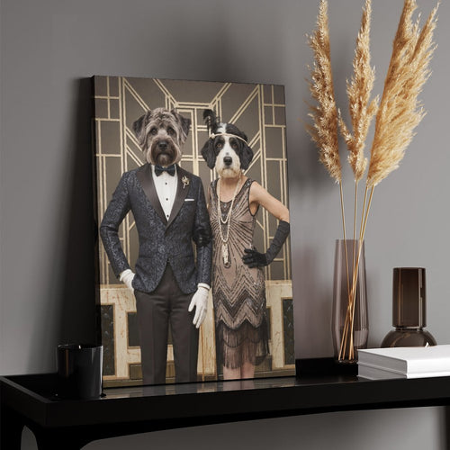 Celebrity Couple - Custom Pet Portrait With Your Photo