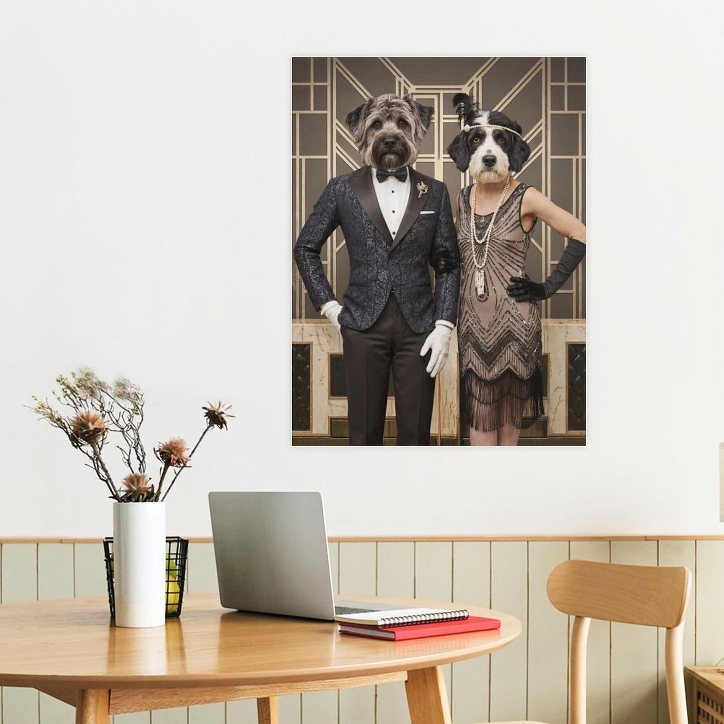 Celebrity Couple - Custom Pet Portrait With Your Photo