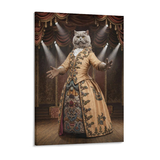 Classical Composer - Custom Pet Portrait With Your Photo