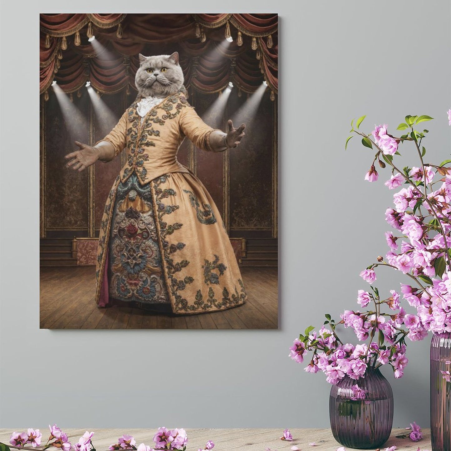 Classical Composer - Custom Pet Portrait With Your Photo