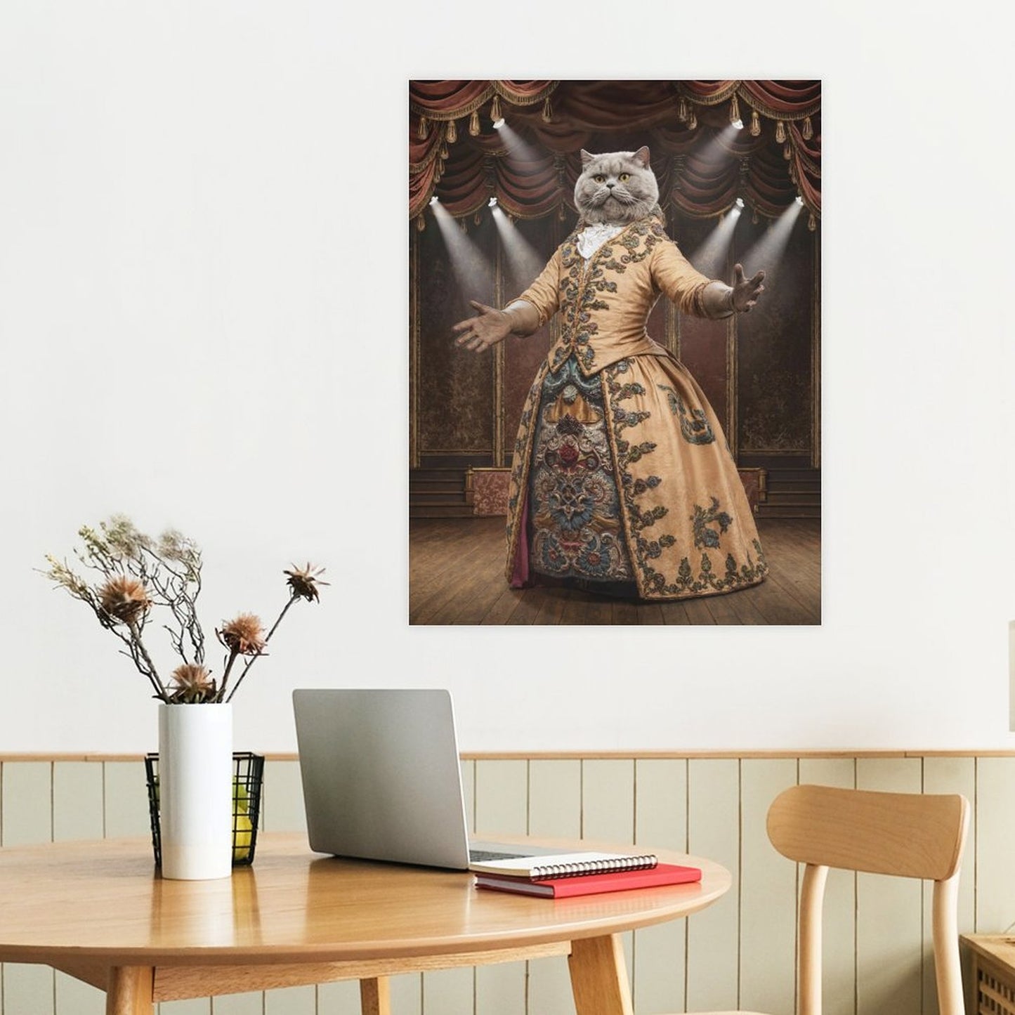 Classical Composer - Custom Pet Portrait With Your Photo