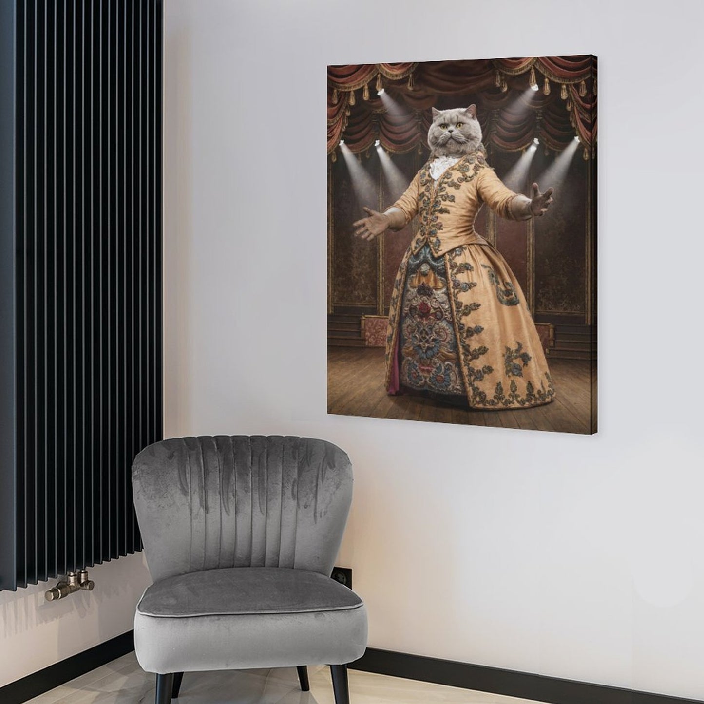 Classical Composer - Custom Pet Portrait With Your Photo