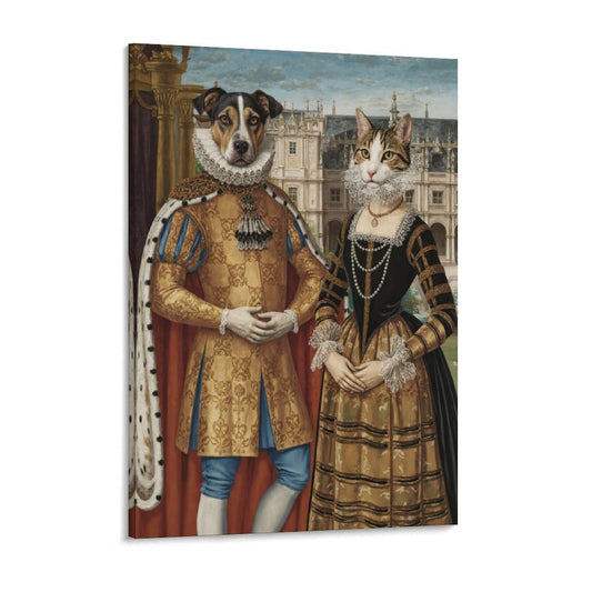 Count & Countess - Custom Pet Portrait With Your Photo