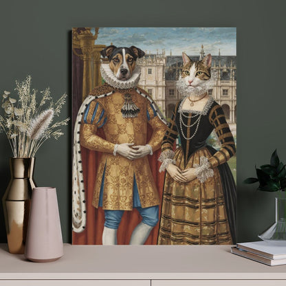 Count & Countess - Custom Pet Portrait With Your Photo