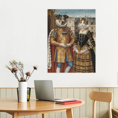 Count & Countess - Custom Pet Portrait With Your Photo