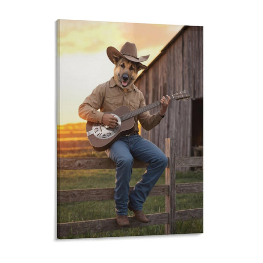 Country Artist - Custom Pet Portrait With Your Photo