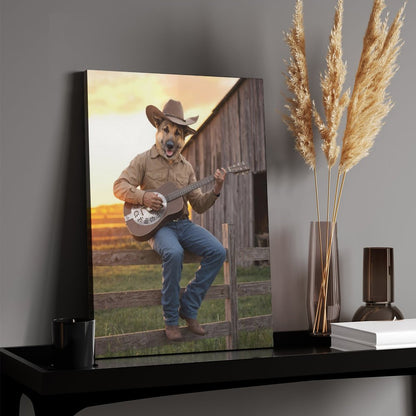 Country Artist - Custom Pet Portrait With Your Photo