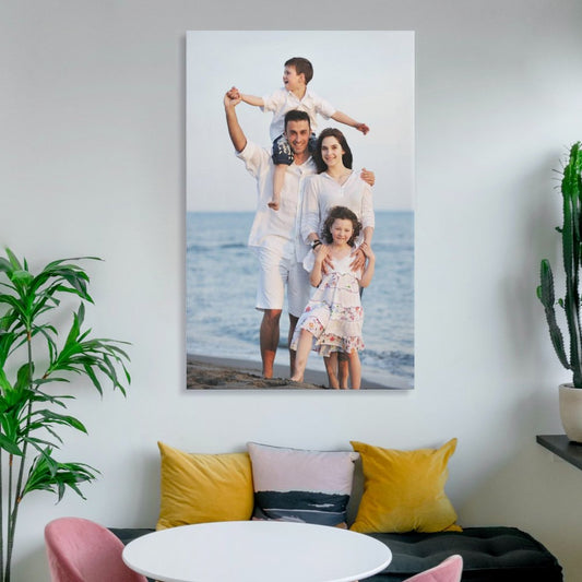 Custom Canvas Prints With Your Photo (Vertical)