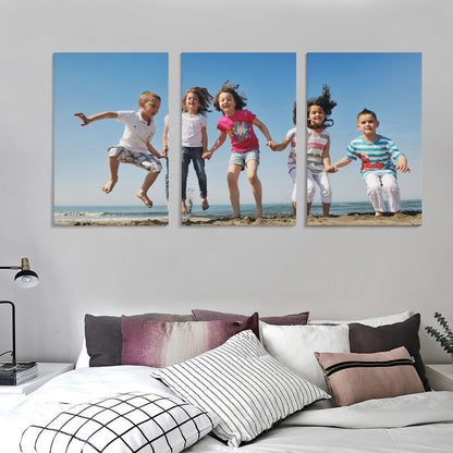 Custom Multi Panel Canvas Prints With Your Photo