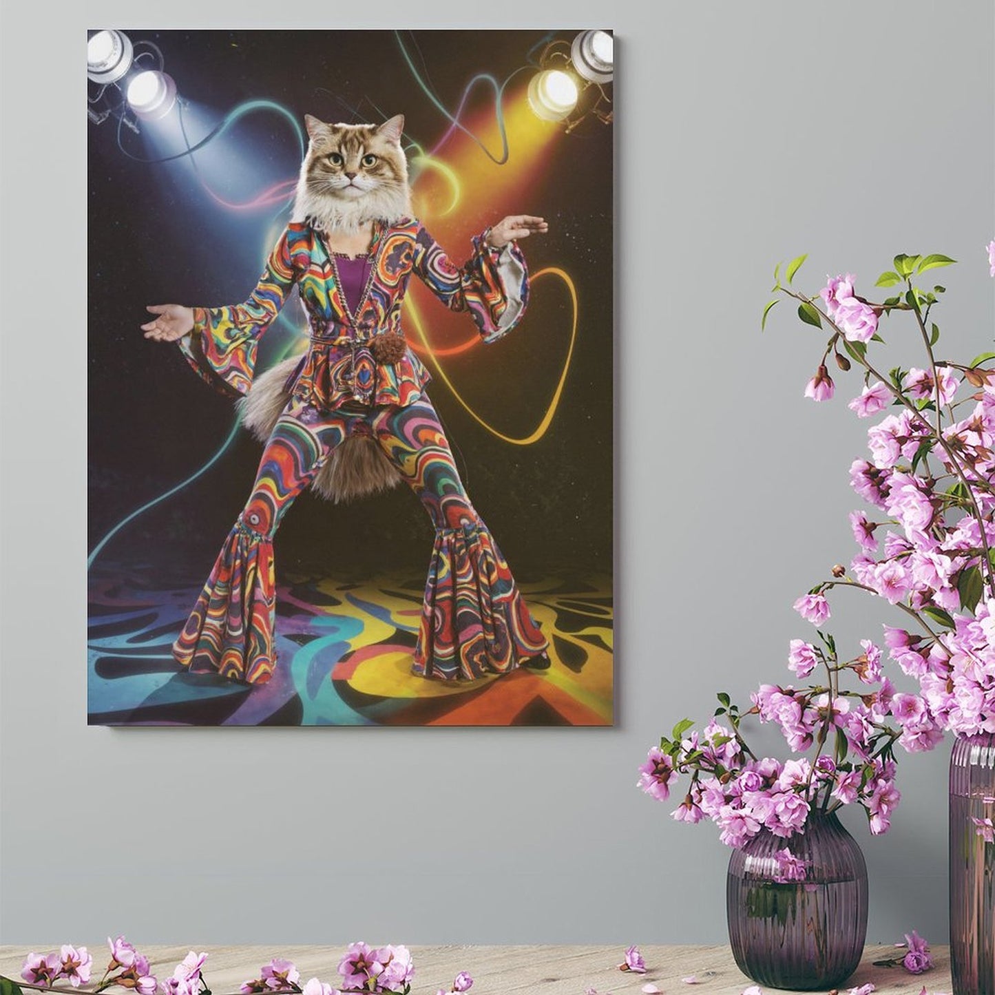 Disco Dancer - Custom Pet Portrait With Your Photo