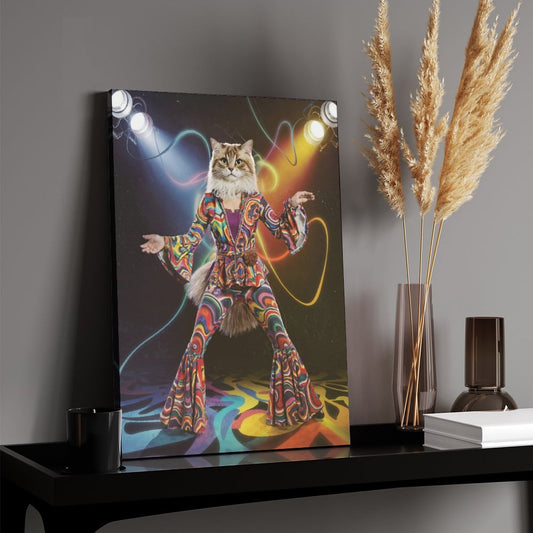 Disco Dancer - Custom Pet Portrait With Your Photo