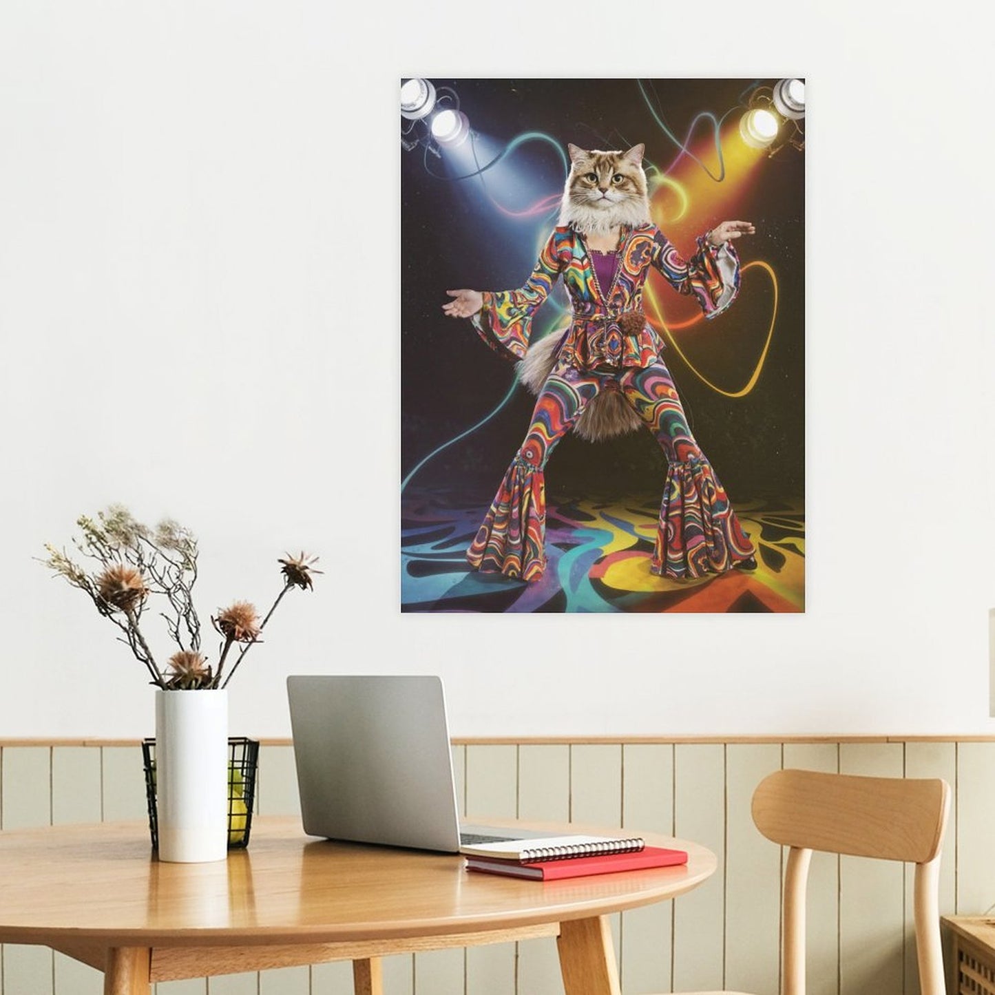 Disco Dancer - Custom Pet Portrait With Your Photo