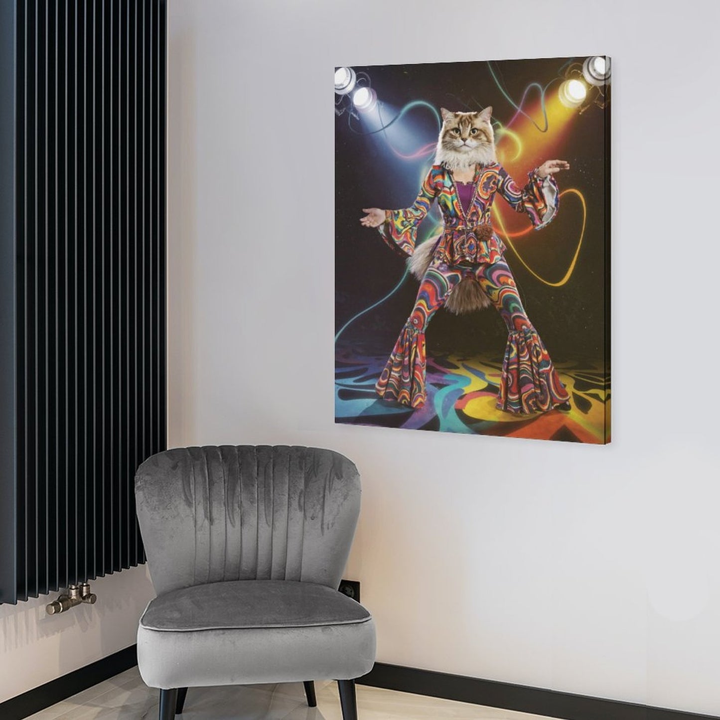 Disco Dancer - Custom Pet Portrait With Your Photo