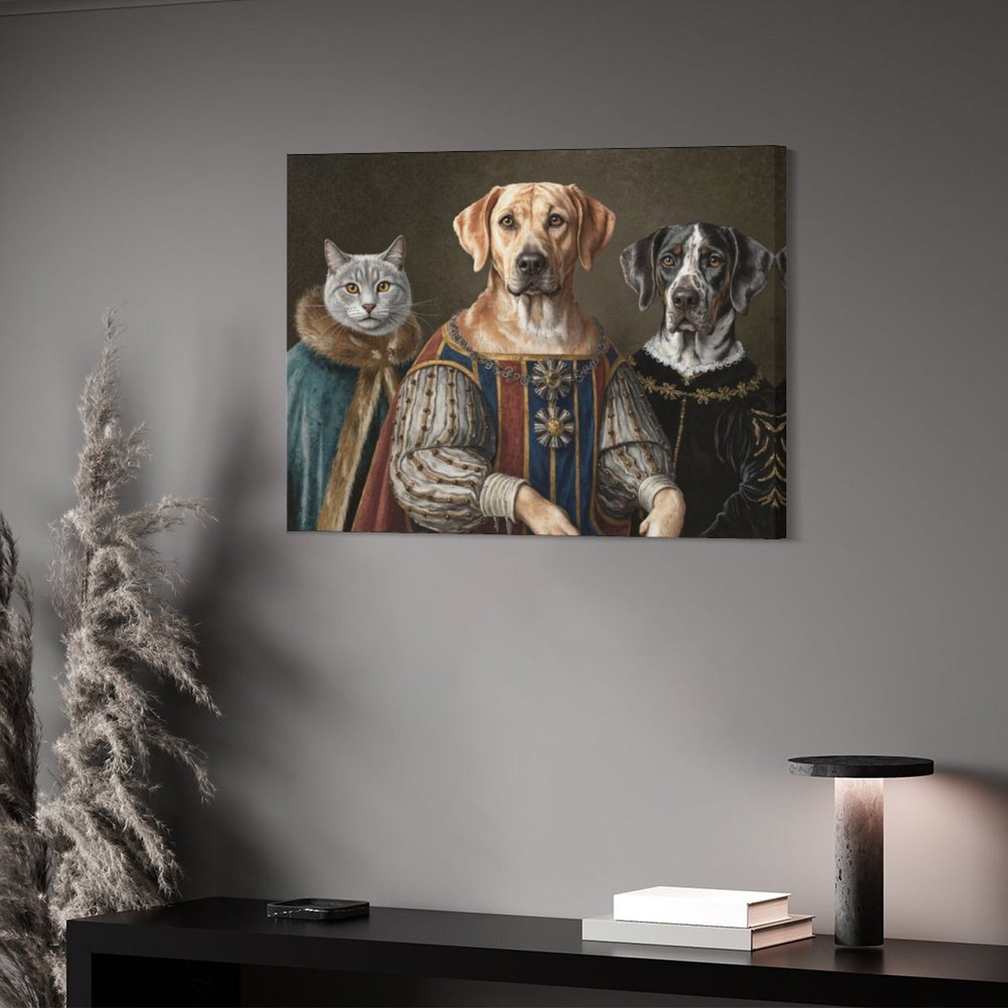 Duke & Earl & Marquis - Custom Pet Portrait With Your Photo
