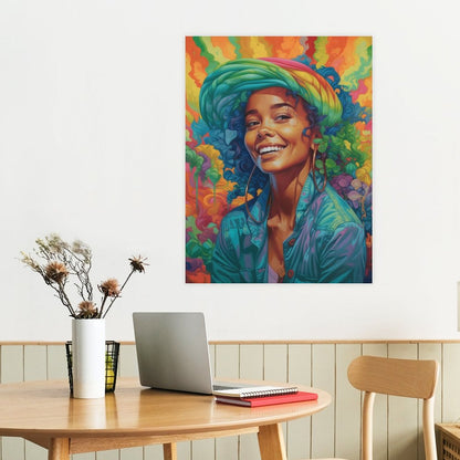 Smiling Girl Canvas Prints
