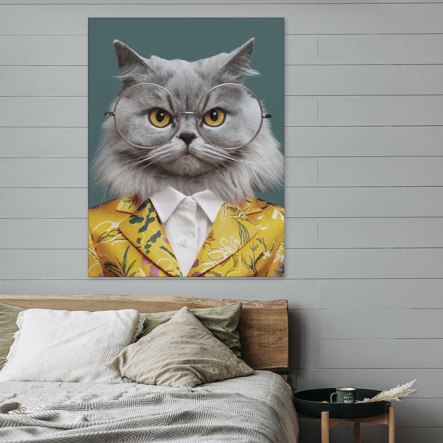 Fashion Blogger - Custom Pet Portrait With Your Photo