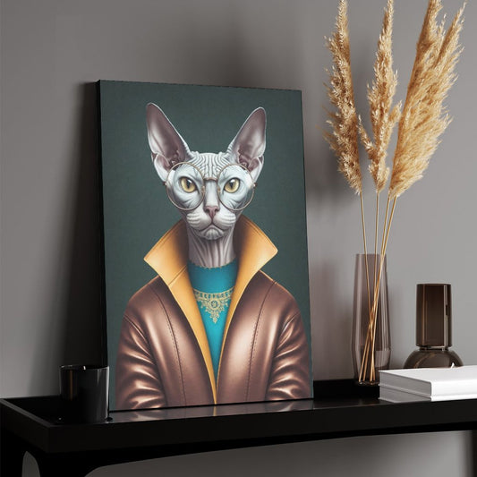 Fashion Designer - Custom Pet Portrait With Your Photo