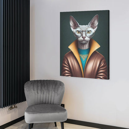 Fashion Designer - Custom Pet Portrait With Your Photo