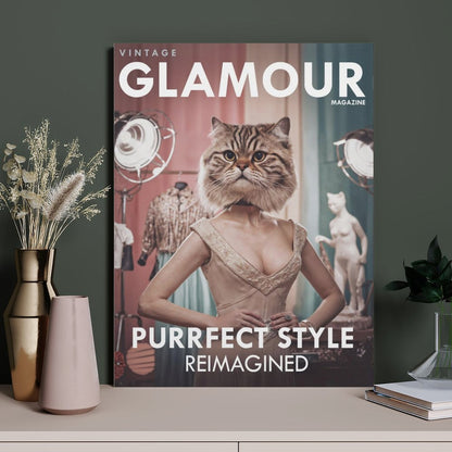 Female Superstar - Custom Pet Portrait With Your Photo