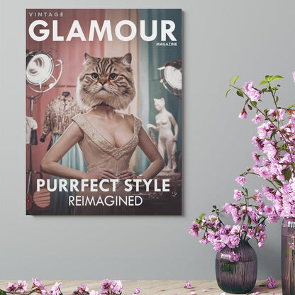 Female Superstar - Custom Pet Portrait With Your Photo