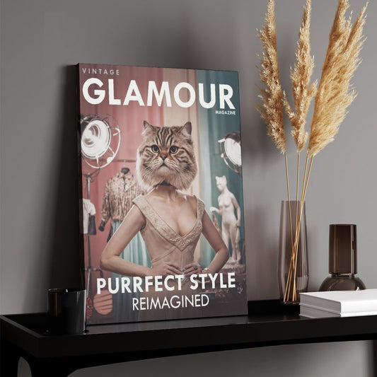 Female Superstar - Custom Pet Portrait With Your Photo