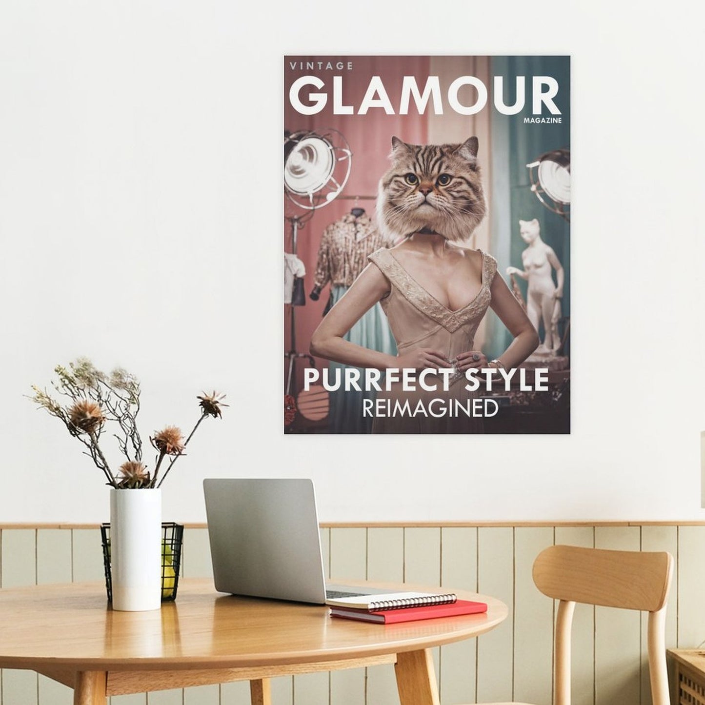 Female Superstar - Custom Pet Portrait With Your Photo